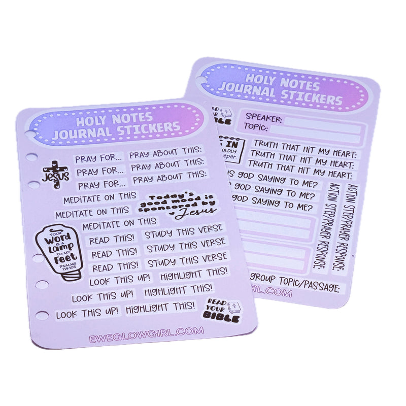 REFILL PACK FOR HOLY NOTES JOURNAL