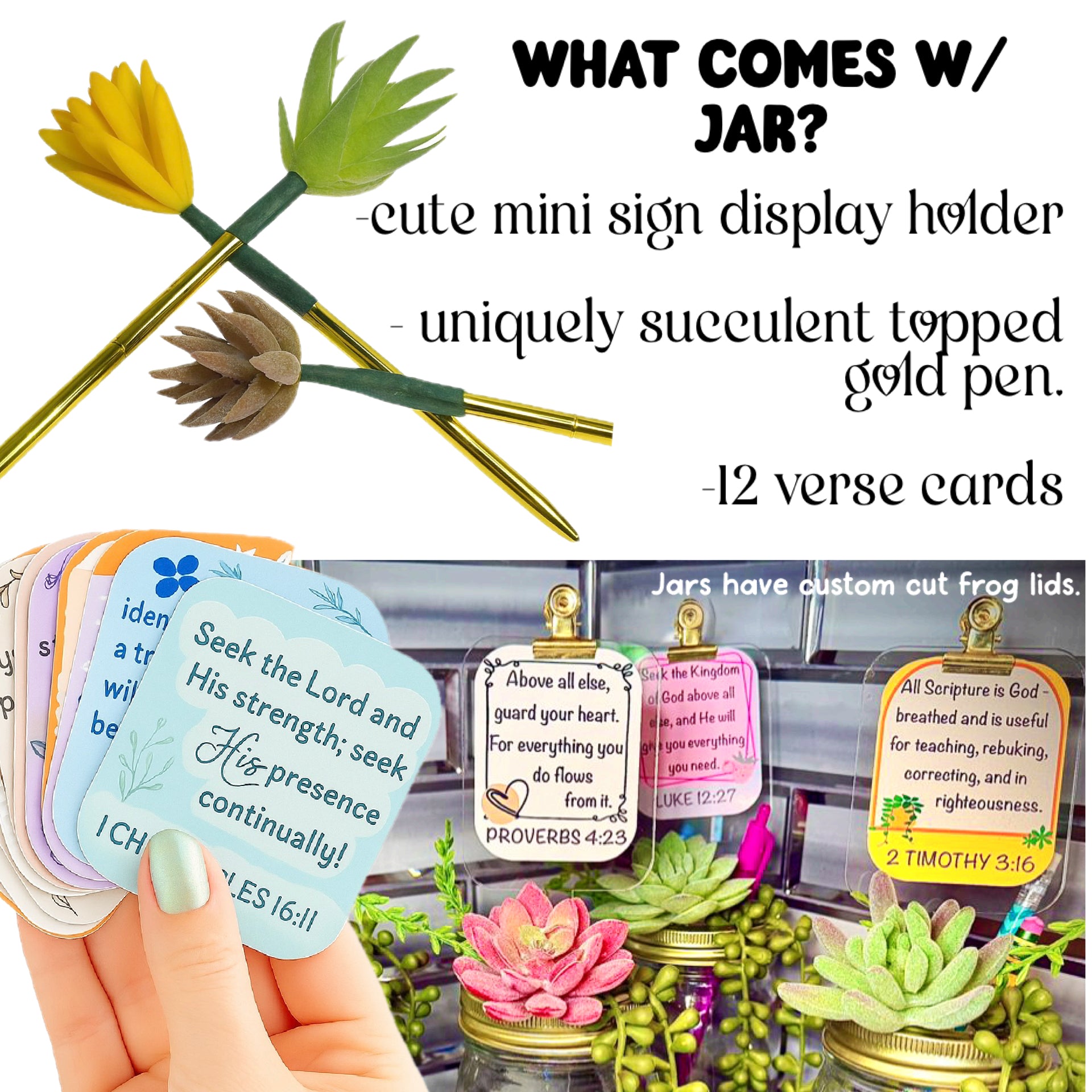 GROW AND GLOW VERSE JAR