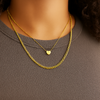 LAYERED HEART NECKLACE