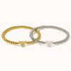BEE CHARM BEAD BRACELET