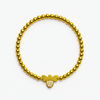 BEE CHARM BEAD BRACELET