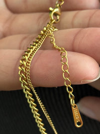 LAYERED HEART NECKLACE