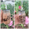 HOLY GLOW 16oz GLASS CUP