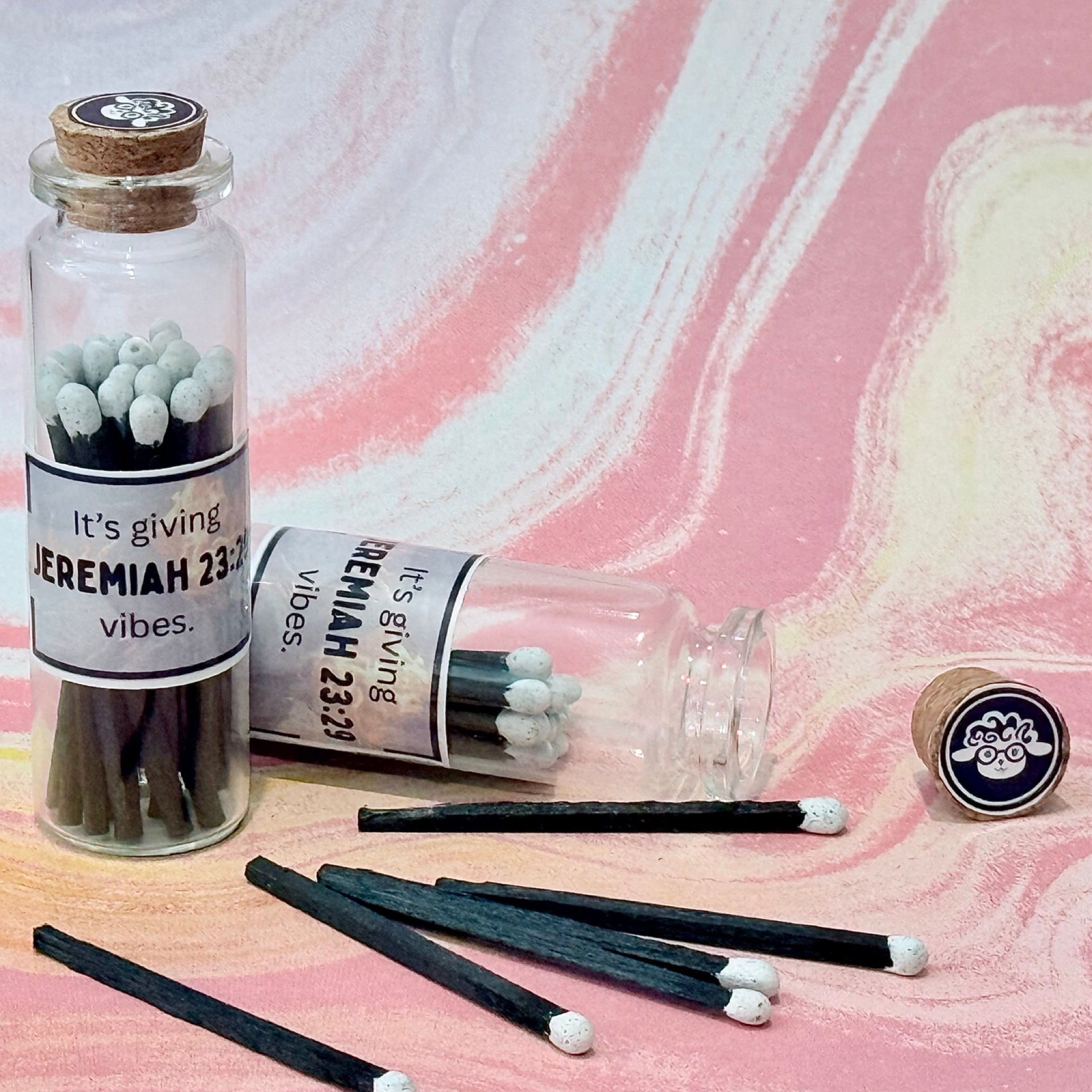 LIL' JAR OF MATCH STIX